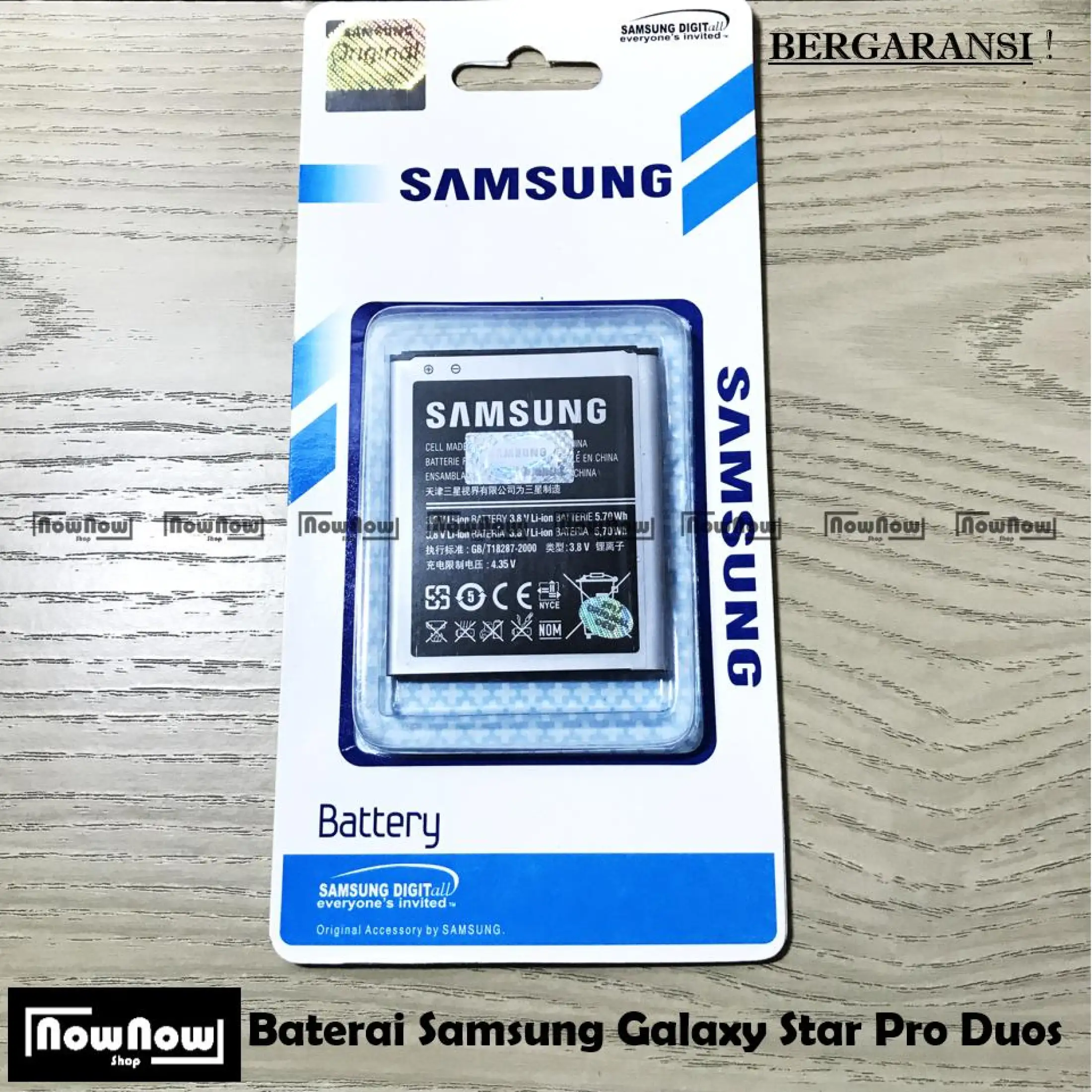 Baterai Samsung Galaxy Star Pro Duos S7262 Original Batre Batrai Battery Hp Lazada Indonesia