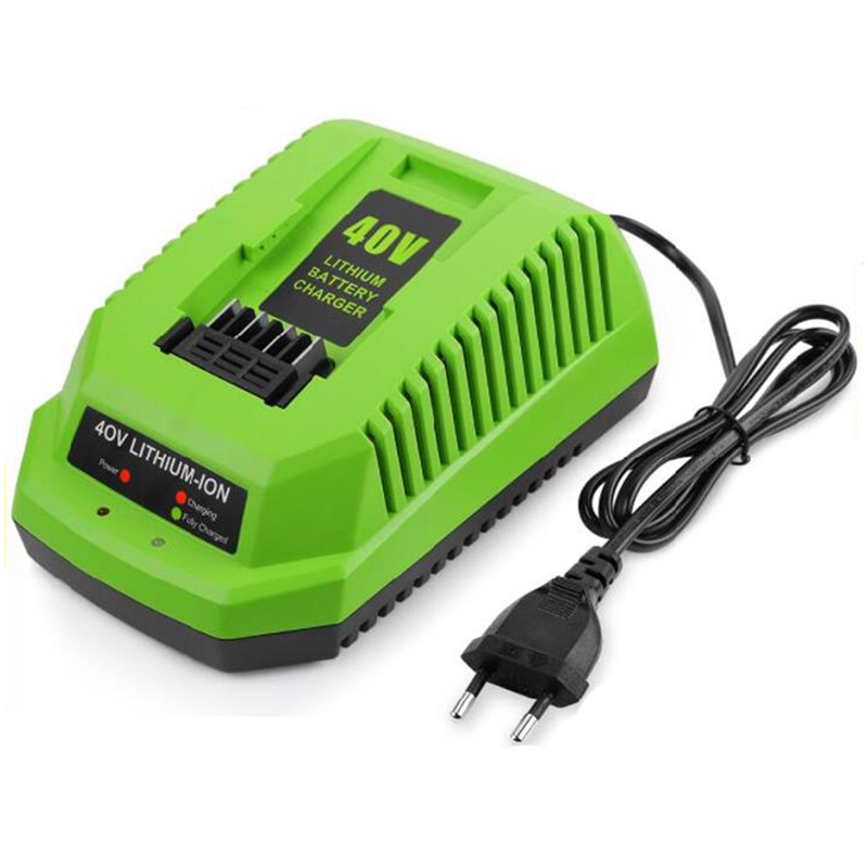 40V Lithium Battery Charger for GreenWorks 29482 G-MAX 40V Li-Ion Battery  29472 29482 29652 G40825 