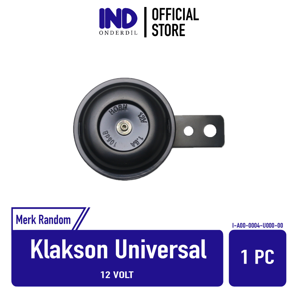 Klakson-Kelakson Motor-Mobil Universal 12 V-Volt Merk Random Harga 20,040 rupiah*Gratis Ongkir