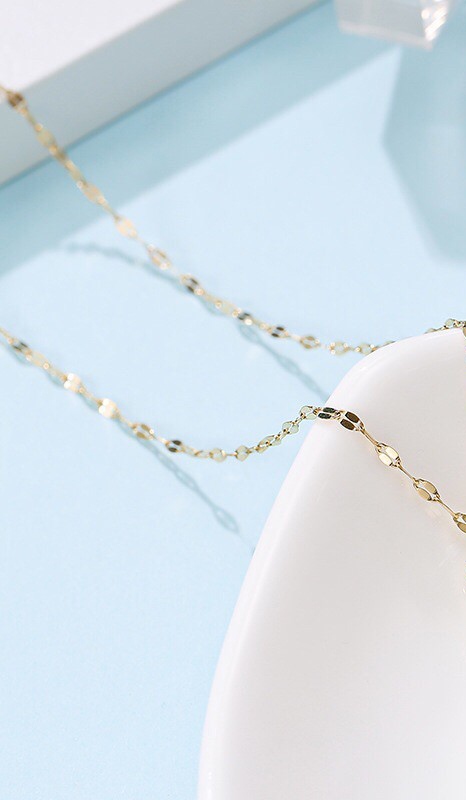 Kalung Titanium Pecah Kopi 24 K Lazada Indonesia