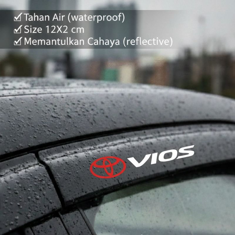 Vios Stickers for Various Types of Water Gutters Harga 10,000 rupiah*Gratis Ongkir