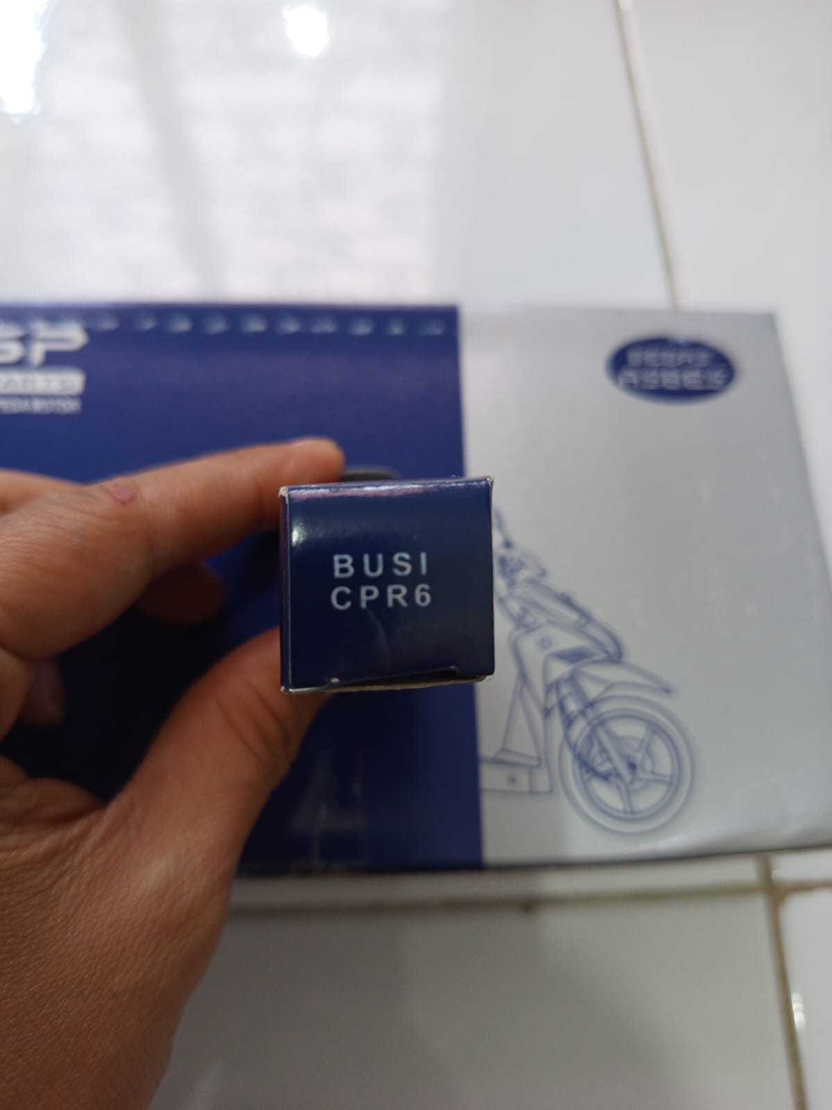 Original cpr6ea spark plug YSP charisma, Kirana Harga 15,600 rupiah*Gratis Ongkir