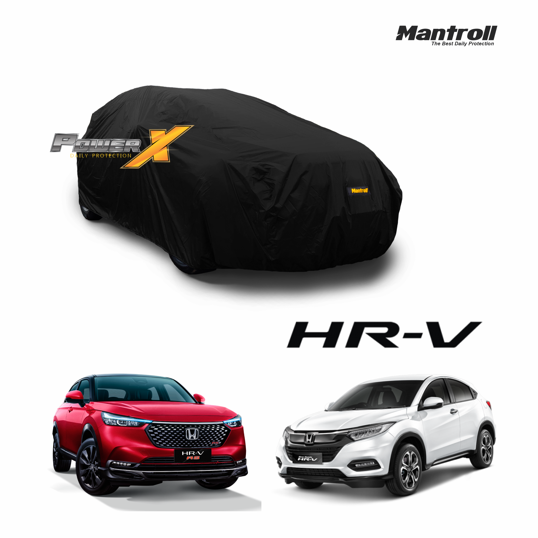Mantroll Power X - Cover Mobil HRV 2 Lapis Coating Outdoor Waterproof Premium Harga 449,000 Ringgit*Penghantaran Percuma