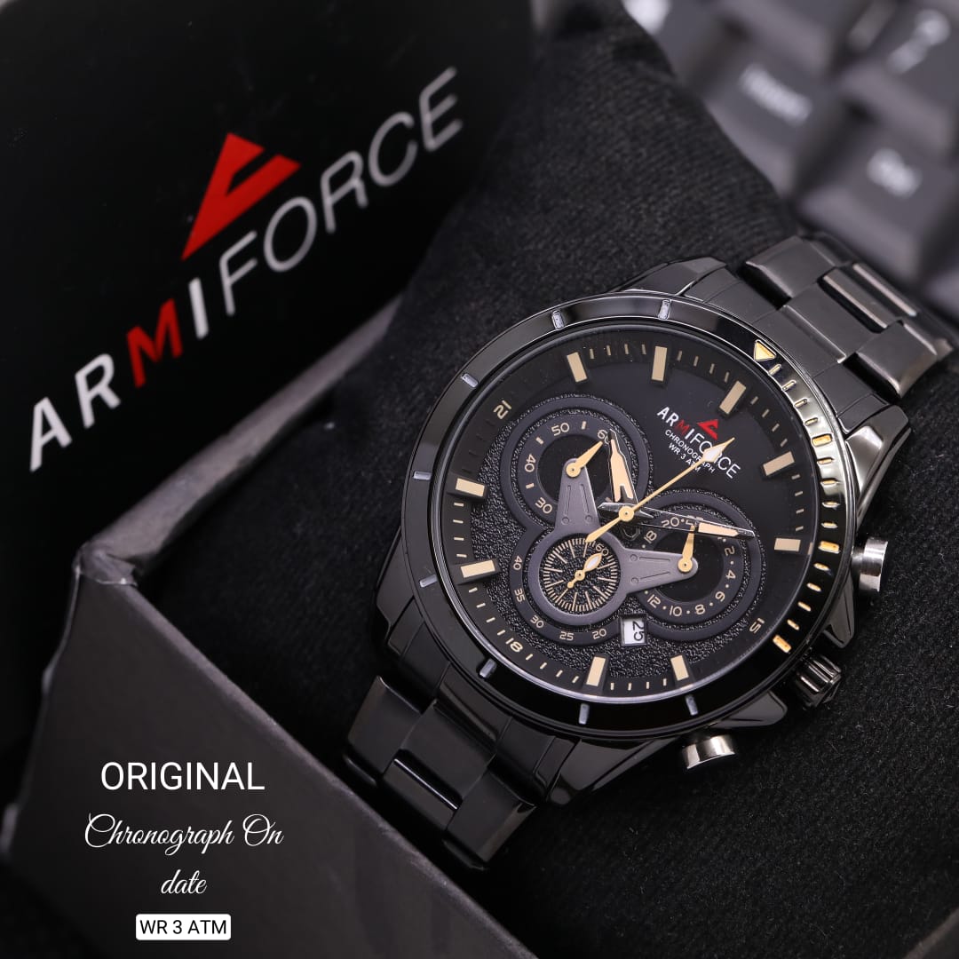 ARMIFORCE Jam Tangan Pria Armiforce Chronograph Aktif Rantai