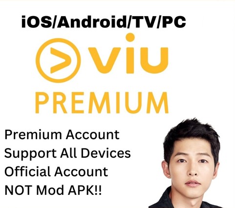 VIU PREMIUM 1 BULAN Harga 8,000 rupiah*Gratis Ongkir