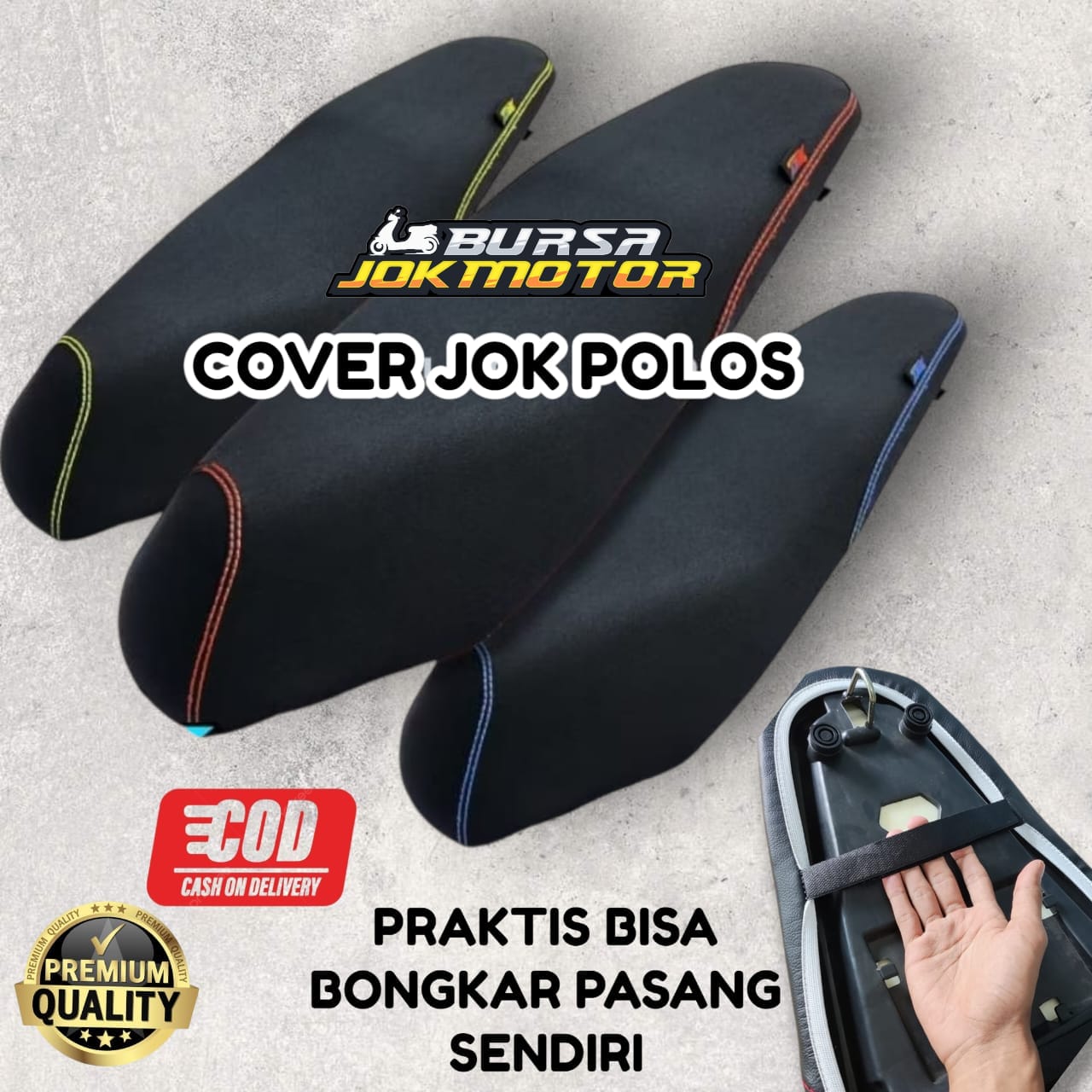 Mio Motorcycle Seat Cover / Mio M3 Z S J Gt Smile Sporty Motorcycle Seat Cover Harga 49,299 rupiah*Gratis Ongkir
