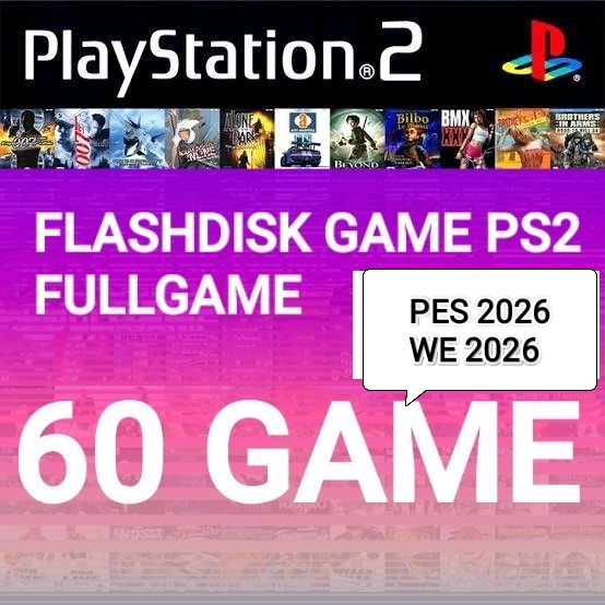 Pendrive full game PS2 60 game vgen pendrive game - Merek Playstation Harga 68,000 rupiah*Gratis Ongkir