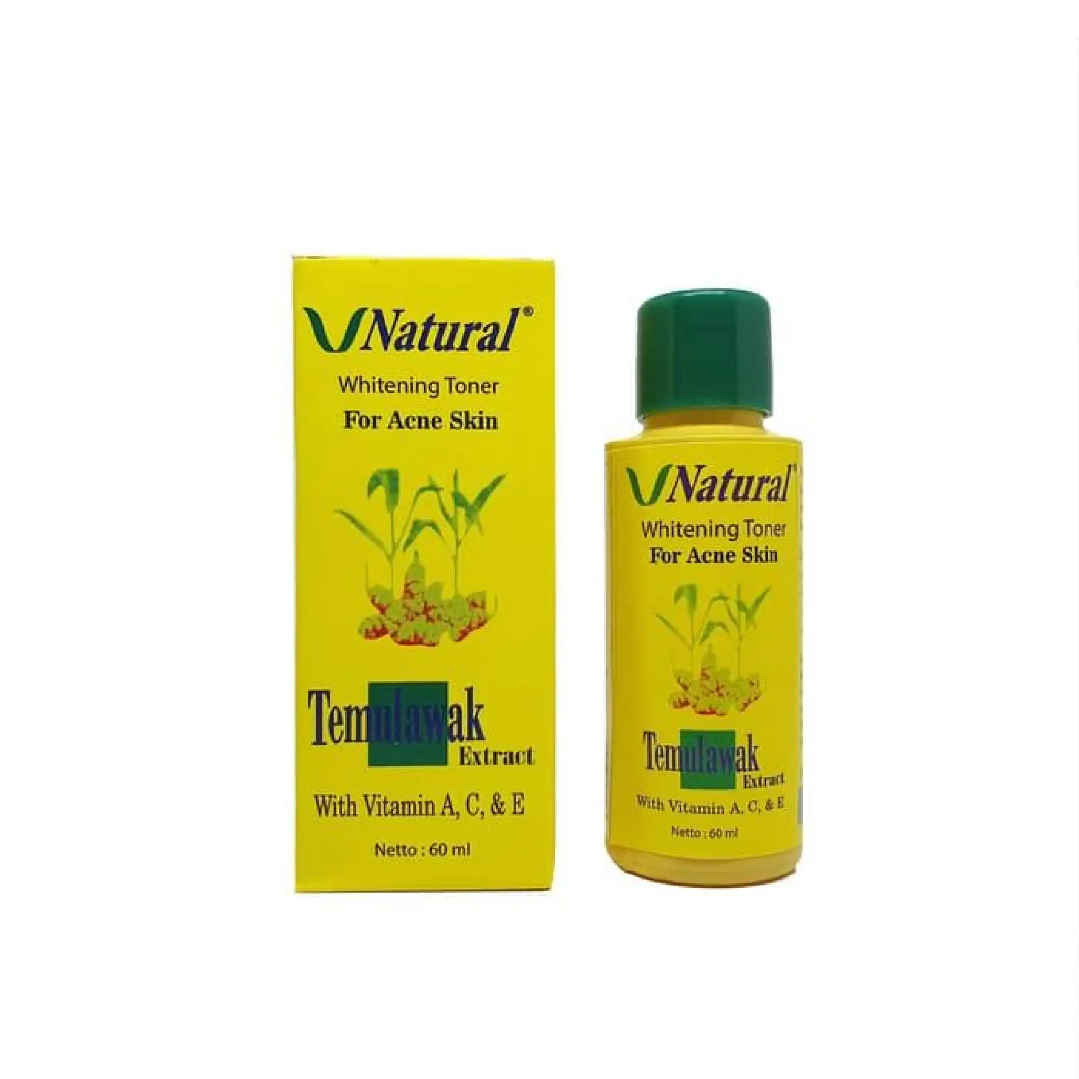 Toner Temulawak V Natural Acne Original Bpom Resmi Anti Jerawat Lazada Indonesia