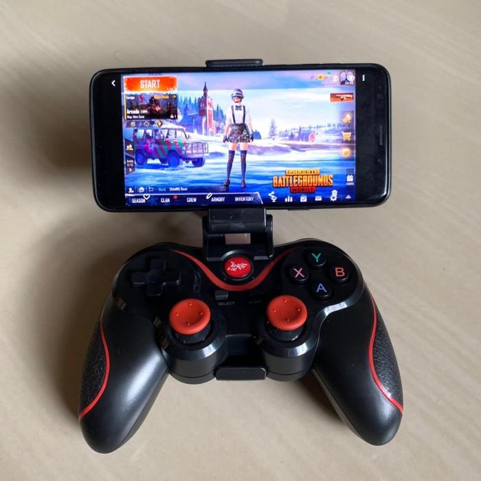 STIK HP ANDROID X3 WIRELESS + BRACKETS/GAMEPAD BLUETOOTH - FLYHIGHSTORE feature phone Harga 146,000 rupiah*Gratis Ongkir