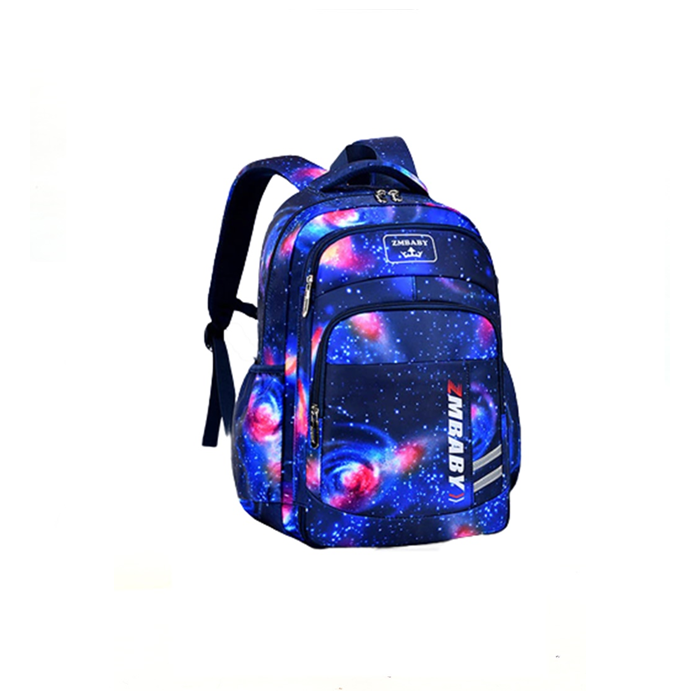 Lazada Indonesia - Hamlin Maxime Tas Ransel Sekolah Anak Side Open Large Storage Many Slot Material Nylon ORIGINAL – Blue