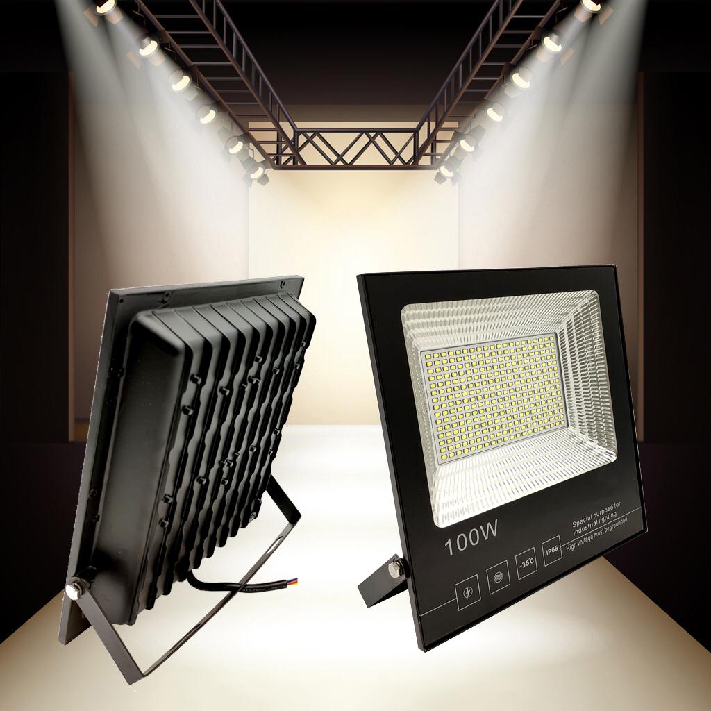 Harga lampu hias	 Lampu Sorot Led Smd 100W Ip66 Putih / Lampu Taman Flood Light White 100 Watt 	