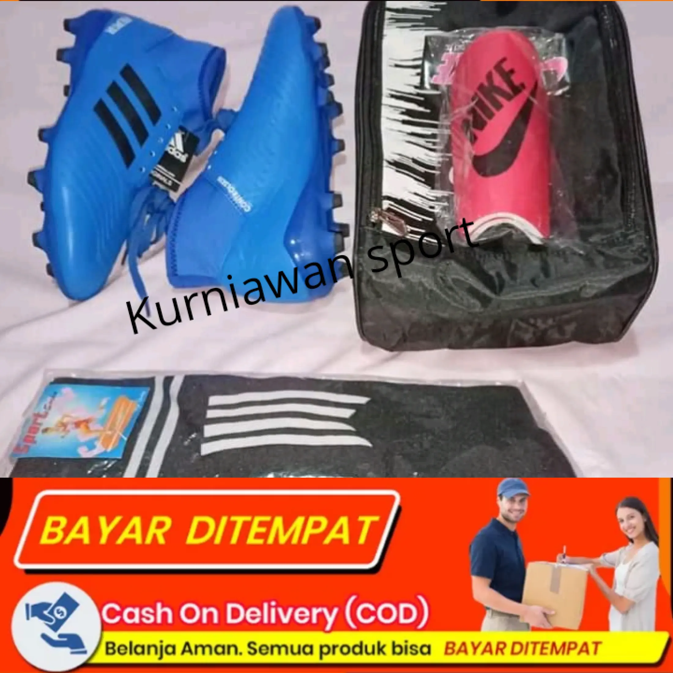 Sepatu Bola Adidas Predator Paket Komplit Lazada Indonesia