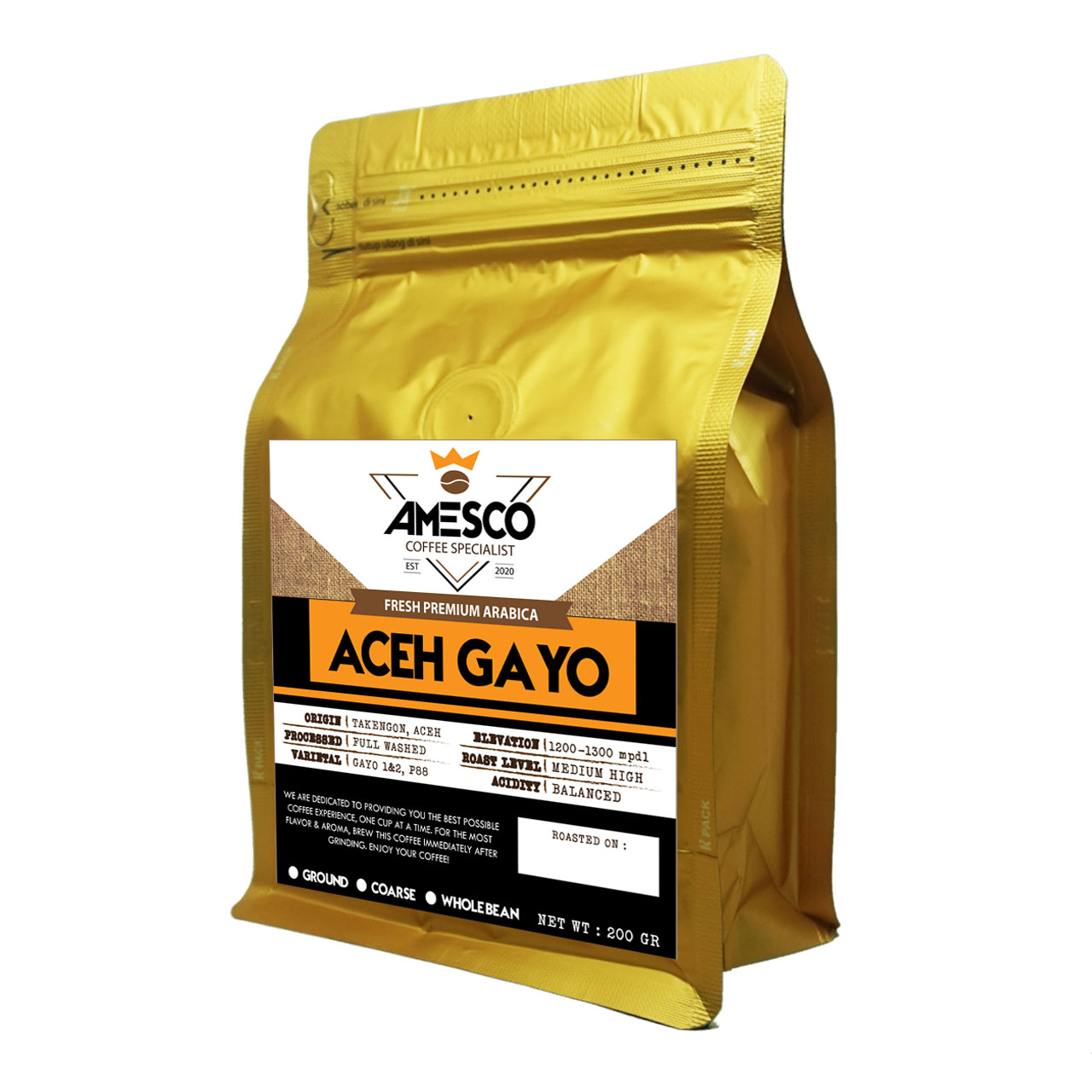 Arabica coffee-Aceh Gayo Coffee 200gr premium coffee powder | Gayo Coffee