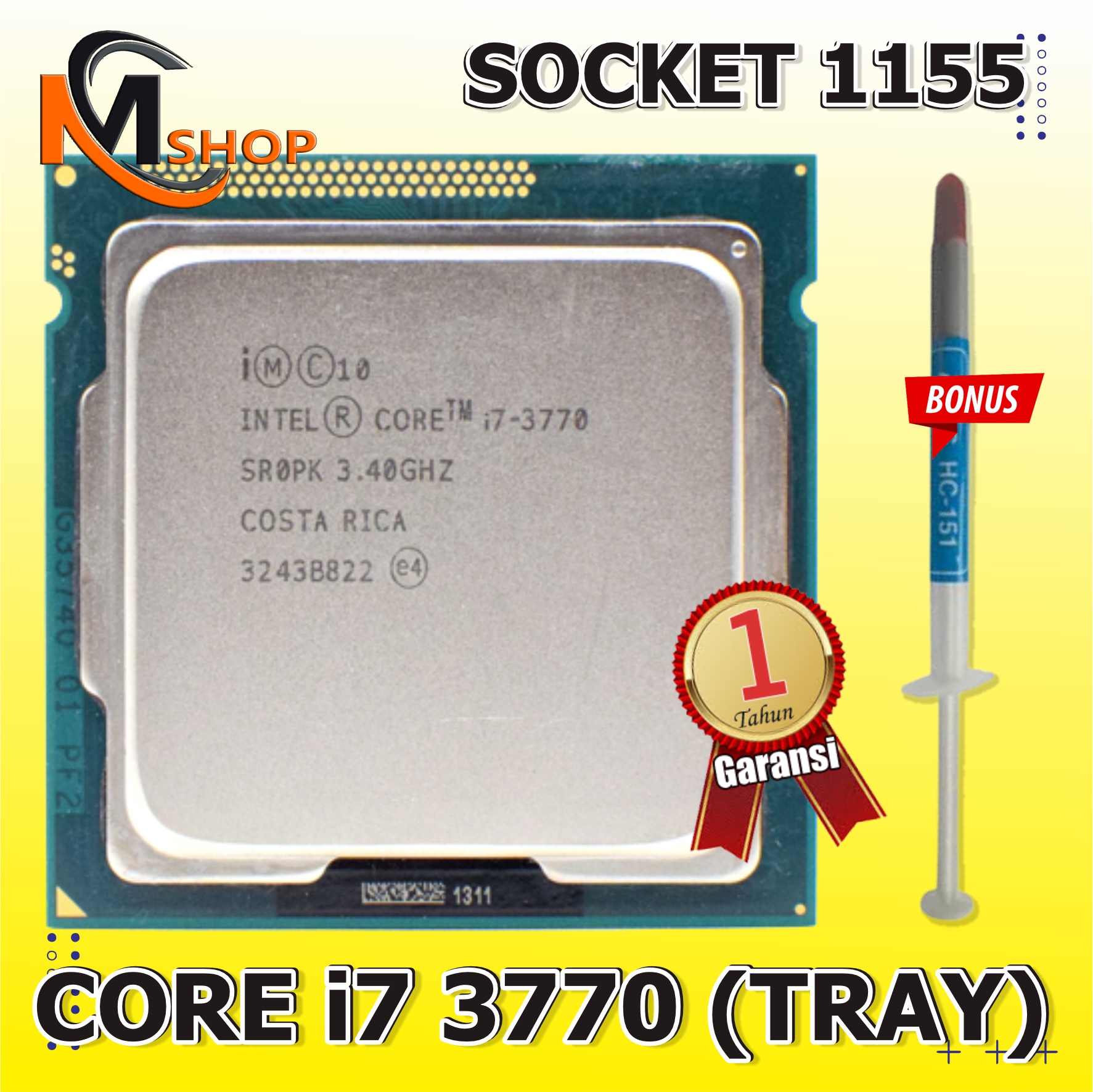Processor Intel Core i7 3770 GHz LGA1155 Ivy Bridge
