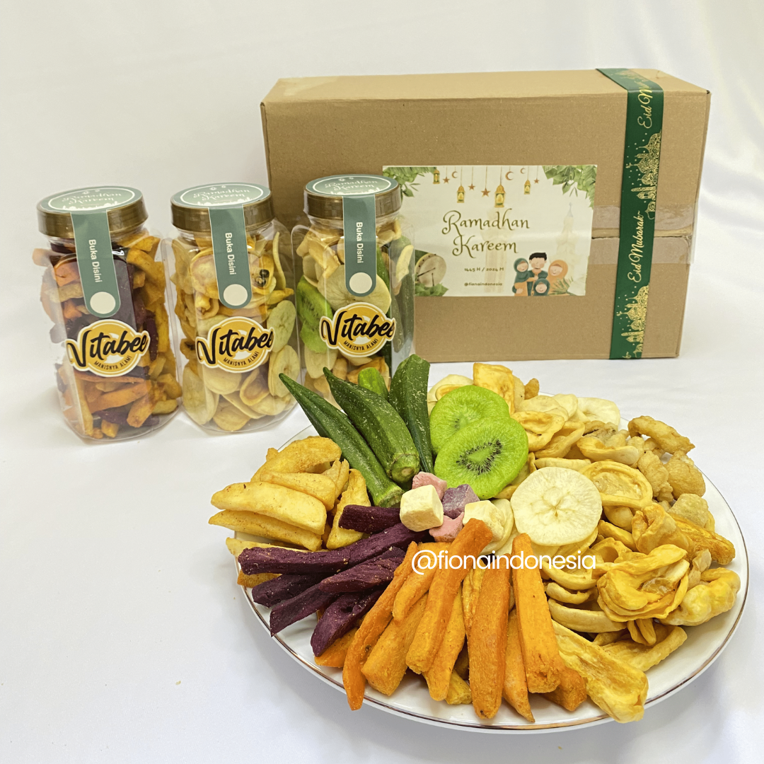 Hampers Lebaran Idul Fitri Keripik Buah by Fiona Indonesia