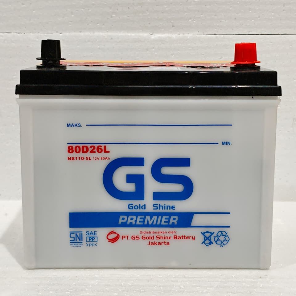 Car Battery Toyota Fortuner(D) Gsgrand Sonic (Nx110-5L) Harga 1,515,000 rupiah*Gratis Ongkir