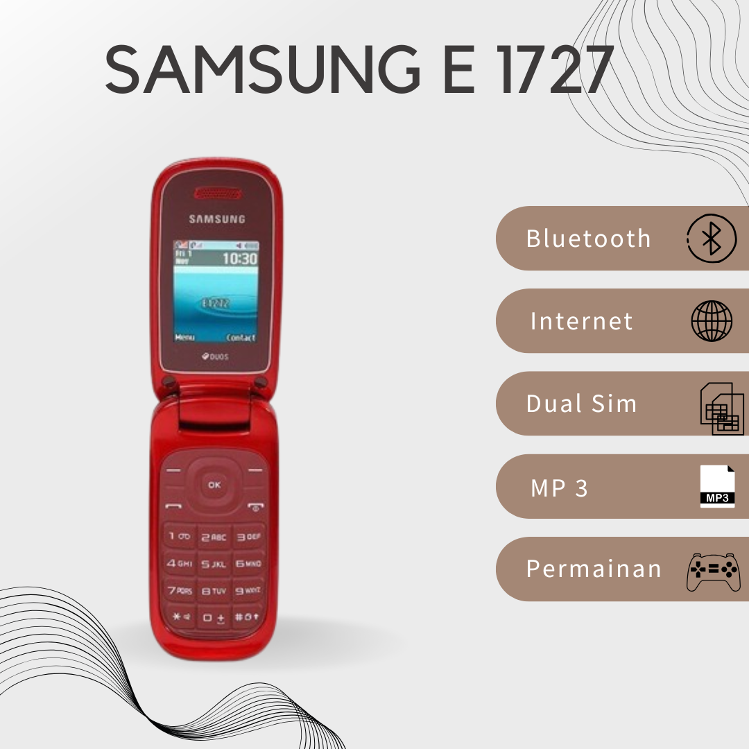 Samsung Caramel E1272 Termurah Hp Samsung Hp Jadul Samsung Lipat Harga 230,000 rupiah*Gratis Ongkir