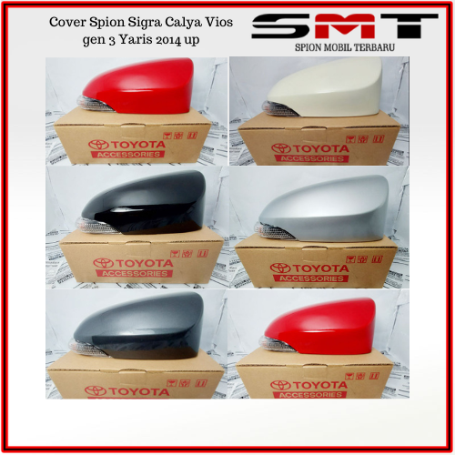 Cover Spion Sigra Calya Yaris Lele Vios gen 3 Tahun 2014 2015 2016 2017 2018 2019 2020 2021 2024 Harga 50,000 rupiah*Gratis Ongkir