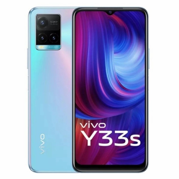 VIVO Y33s RAM 8 GB / INTERNAL 256 GB 128 GB Original GARANSI RESMI VIVO INDONESIA Harga 2,291,211 rupiah*Gratis Ongkir
