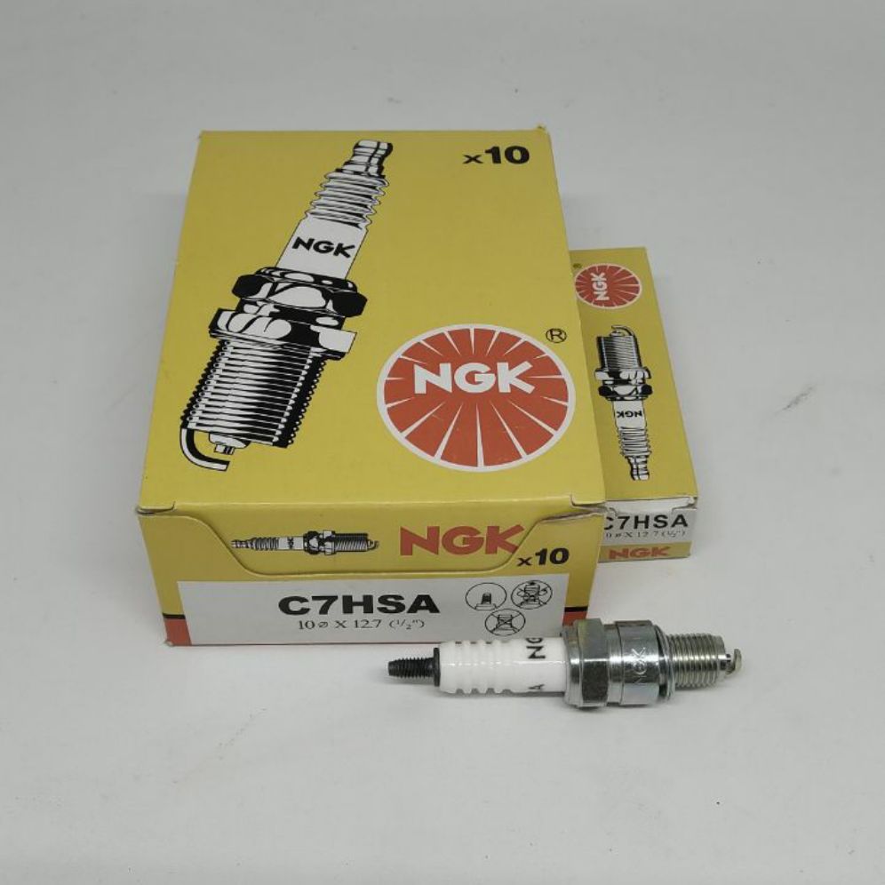Busi NGK C7 C7HSA Mio Soul Jupiter Smash Shogun Vega Grand Supra X Fit Revo Smash Shogun Giá 7,500 Đồng*Miễn phí vận chuyển