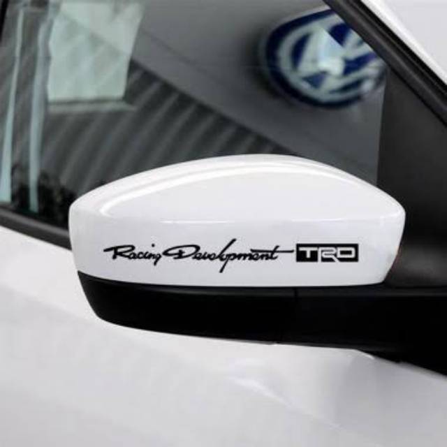 Stiker mobil toyota racing development stiker spion mobil Toyota Harga  7,000 Ringgit*Penghantaran Percuma