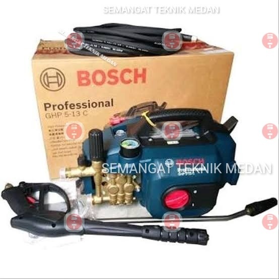 GHP5-13C MESIN STEAM CUCI MOBIL JET CLEANER 140 BAR BOSCH GHP 5-13 C Harga 8,245,000 rupiah*Gratis Ongkir