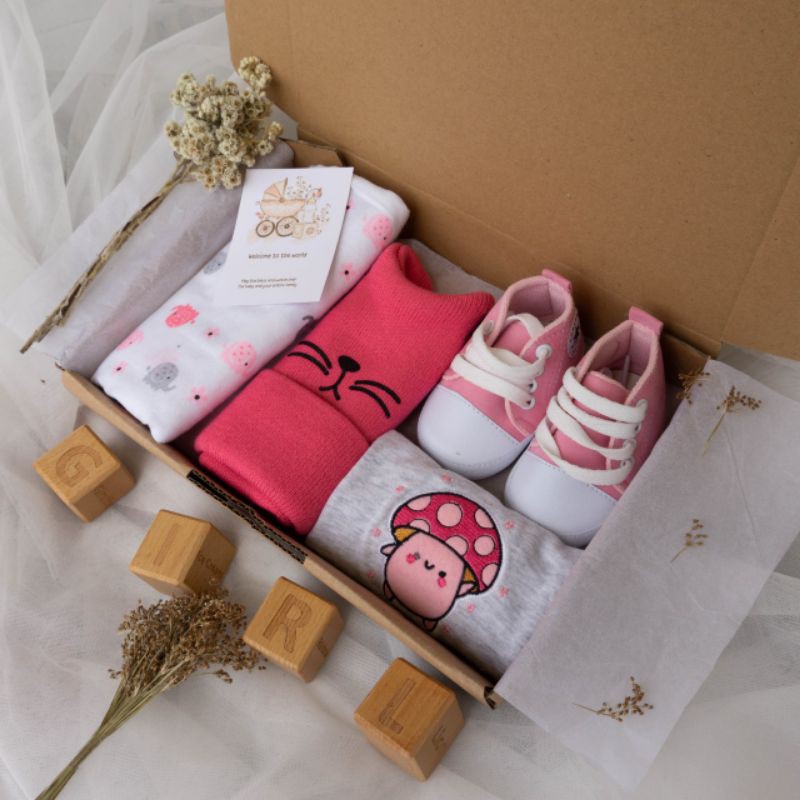 Hampers Baby hadiah Parcel Bayi /Kaodo Baby hadiah Newborn /Baby Parcel Lucu /Kado Bayi/Kado Lahiran/P…