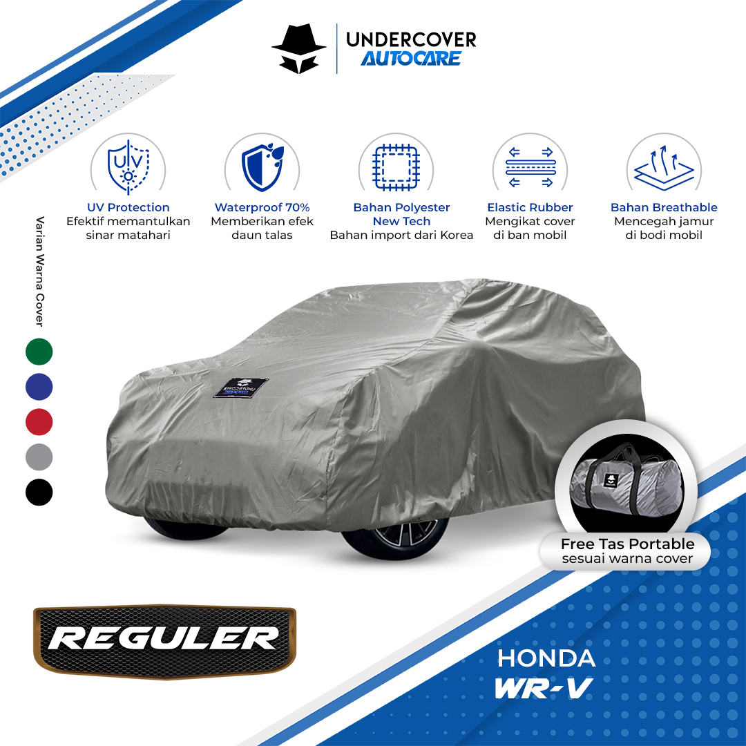 Undercover Autocare - Cover Mobil Honda WRV Reguler Harga 292,000 rupiah*Gratis Ongkir