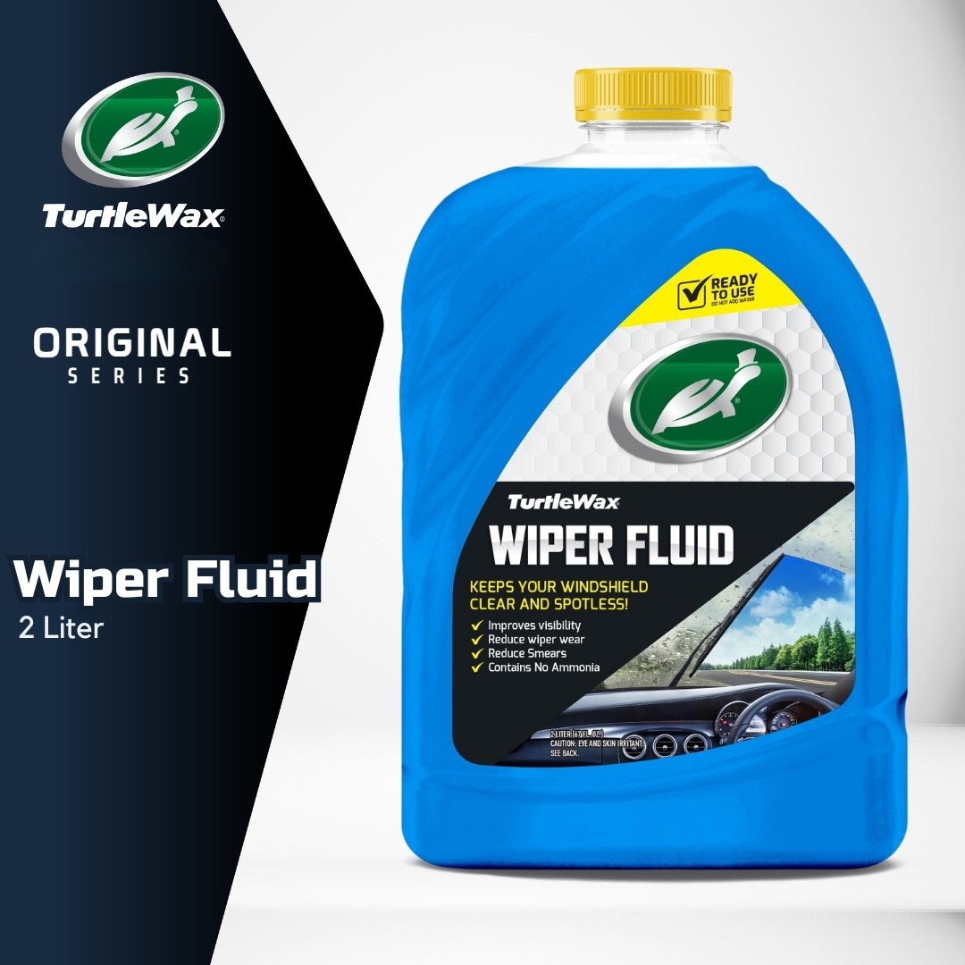 Turtle Wax Wiper Fluid Air Wiper Mobil Cairan Pembersih Perawatan Sabun Kaca Mobil Refil Refill Windshield Windscreen Wifer Harga 58,000 rupiah*Gratis Ongkir