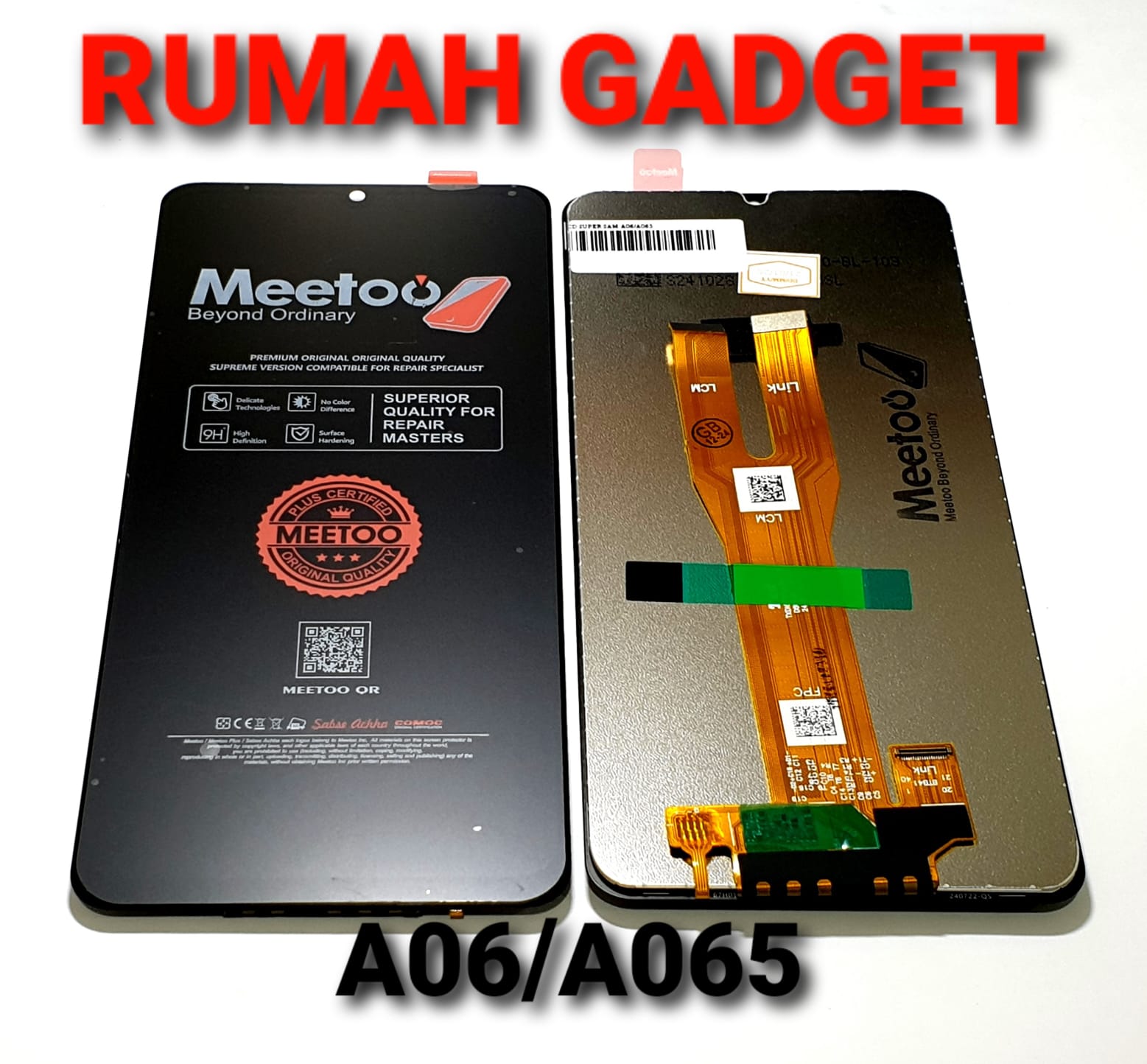 LCD Sam A06/A065 fullset touchscreen Harga 124,000 rupiah*Gratis Ongkir