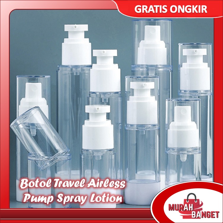 INLAW - 6pcs Plastica Trasparente Plastica Vuota Bottiglia Spray