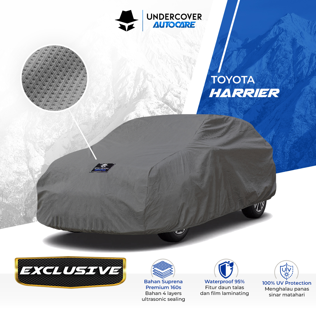 Cover Mobil Toyota Harrier Exclusive - Undercover Autocare Harga 1,196,000 rupiah*Gratis Ongkir