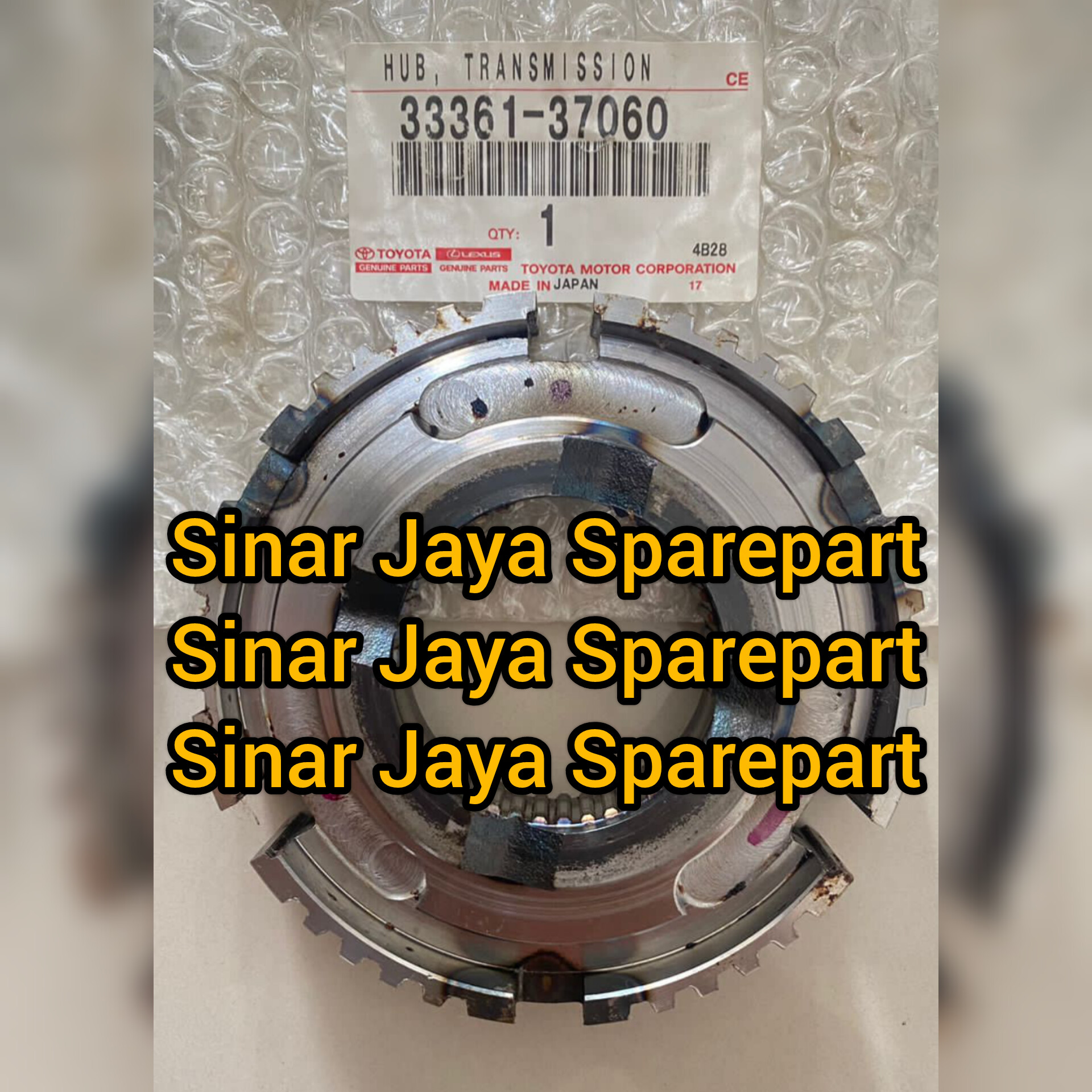 Reverse gear hub & Gear 1 Toyota Dyna 130ht 130lt 130xt Hino Dutro 130ht 130hd 130md 130mdl original 33361-37060 Harga 1,400,000 rupiah*Gratis Ongkir