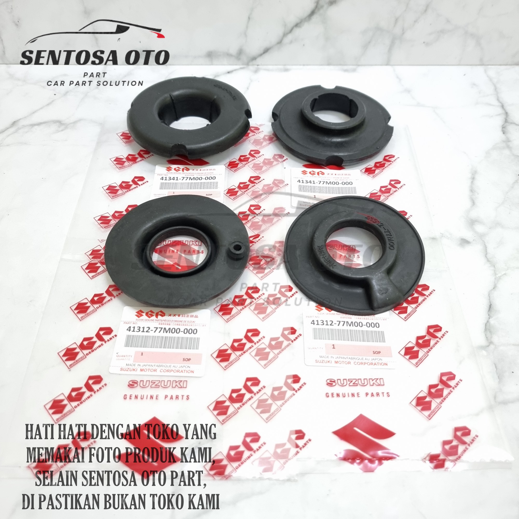 Rubber placemat per conch back top bottom Ertiga Swift p/n 41341/12-77m00-000 Harga 12,500 rupiah*Gratis Ongkir