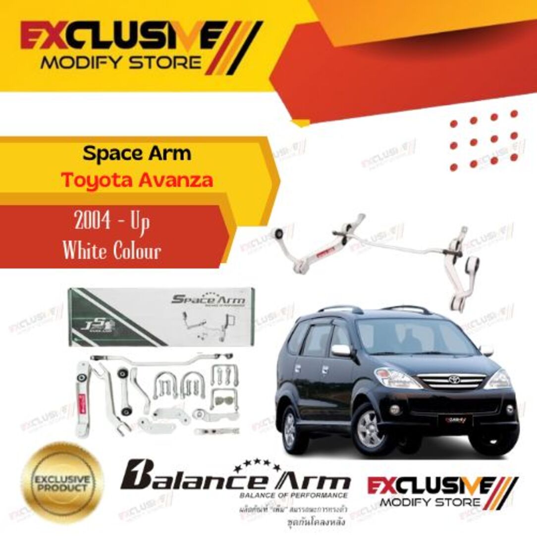 Space arm JS1 Thailand original Toyota Avanza 2004-up anti limbung Harga 3,550,000 rupiah*Gratis Ongkir