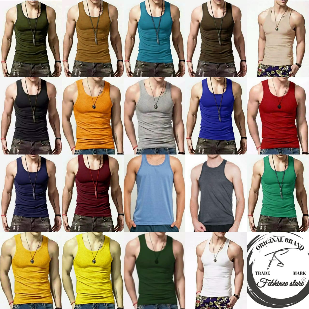 singlet pria / COD / febhinee store 