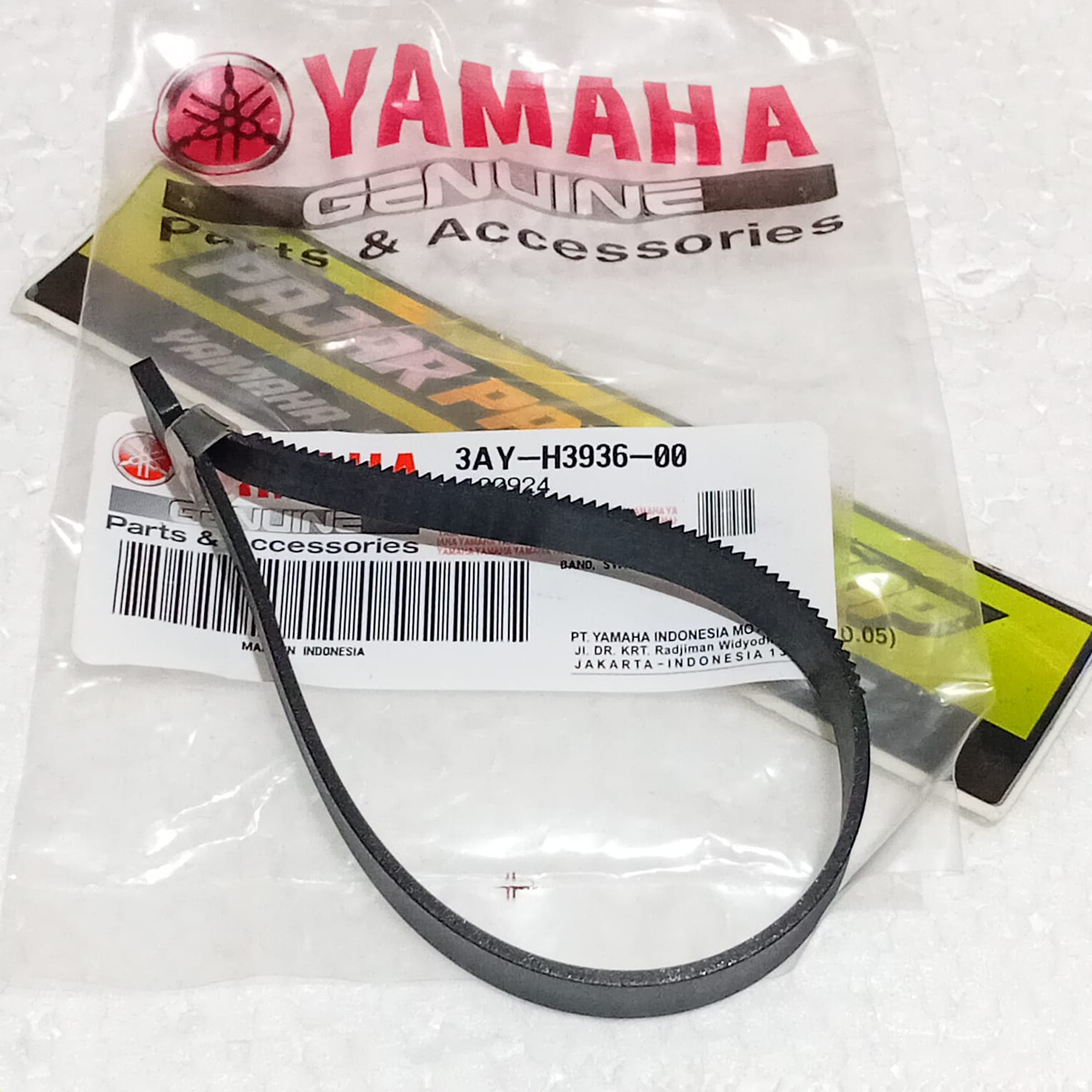KABEL TIES TALI KLEMAN KABEL BODY FIZR ALFA FORCE 1 F1ZR ORIGINAL 3AY-H3936-00 BAND SWITCH CORD Harga  9,000 Ringgit*Penghantaran Percuma