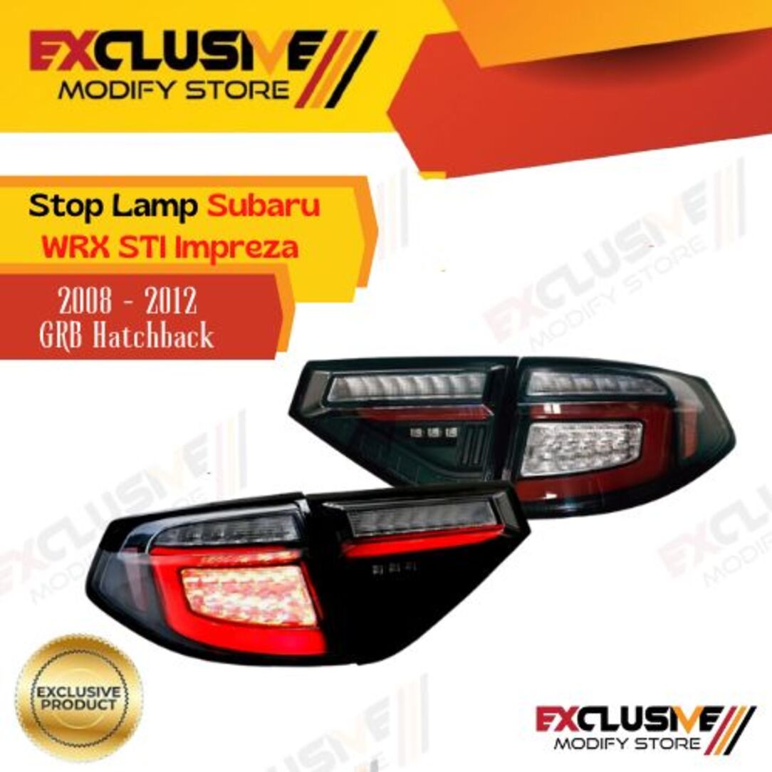 Stop Lamp WRX STI Impreza grb hatchback 2008 - 2012 Harga 8,500,000 rupiah*Gratis Ongkir