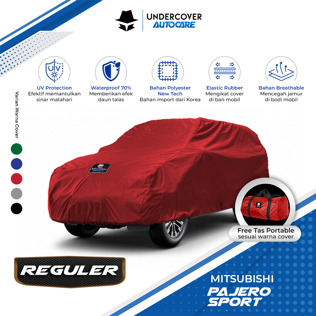 Undercover Autocare - Cover Mobil Mitsubishi Pajero Sport Reguler Giá 311,000 Đồng*Miễn phí vận chuyển