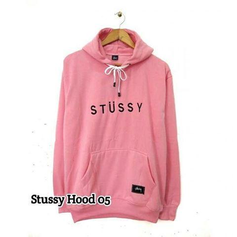 stussy sweater pink