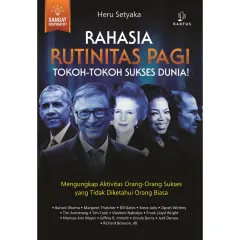 Buku Rahasia Rutinitas Tokoh-Tokoh Sukses Dunia - KAKTUS