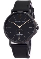 Alexandre Christie 8458 - Hitam Full - Jam Tangan Wanita - Strap Kulit