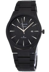 Alexandre Christie 8477 - Jam Tangan Pria - Stainless Steel - All Black