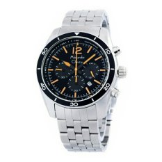 Alexandre Christie - Jam Tangan Pria - Stainless - Silver Dial Hitam - AC6407