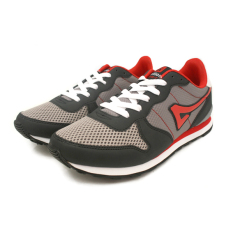 Ardiles Tango Sepatu Casual Pria - Abu Abu Merah
