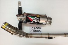 Austin Racing Knalpot Gp2R Titanium Can Full Systems Made in Thailand for Honda CBR150