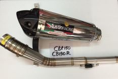 Austin Racing Knalpot Hexagonal Series Full Systems Made in Thailand for Honda CB150R
