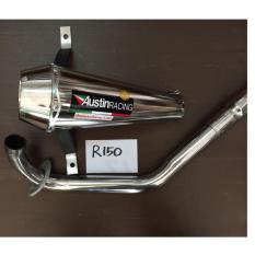 Austin Racing Knalpot Racing Megaphone Series Full System untuk Yamaha R150/Sabre