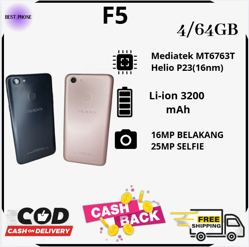 Hp Oppo F5 Youth Second Jual Hp Oppo F5 Youth Second Terbaru