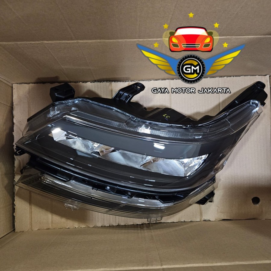 Lampu Besar Depan Kiri-Headlamp Kiri Grand Avanza Facelift 81150-BZ430 Harga 3,500,000 rupiah*Gratis Ongkir